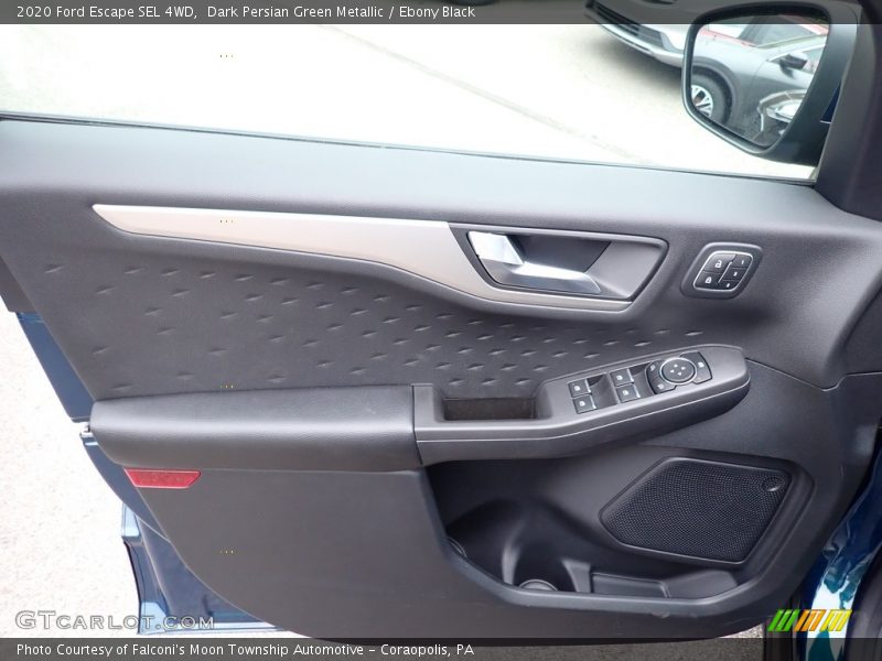 Dark Persian Green Metallic / Ebony Black 2020 Ford Escape SEL 4WD