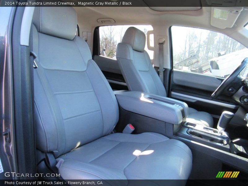 Magnetic Gray Metallic / Black 2014 Toyota Tundra Limited Crewmax