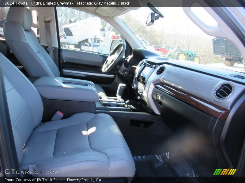 Magnetic Gray Metallic / Black 2014 Toyota Tundra Limited Crewmax