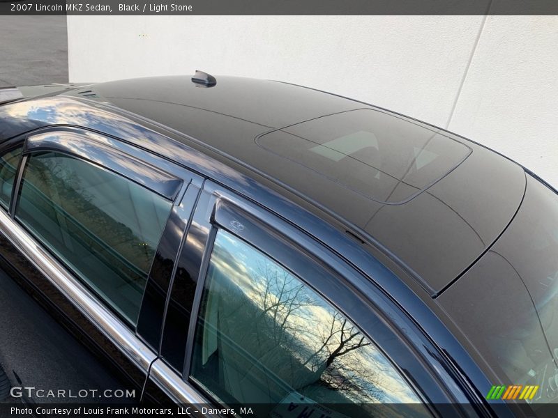 Black / Light Stone 2007 Lincoln MKZ Sedan