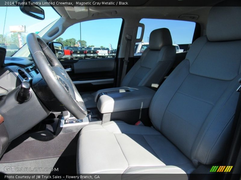 Magnetic Gray Metallic / Black 2014 Toyota Tundra Limited Crewmax