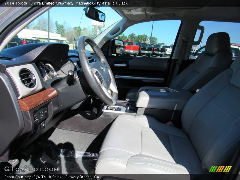Magnetic Gray Metallic / Black 2014 Toyota Tundra Limited Crewmax