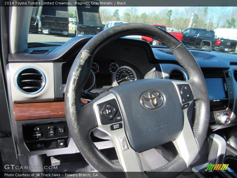 Magnetic Gray Metallic / Black 2014 Toyota Tundra Limited Crewmax