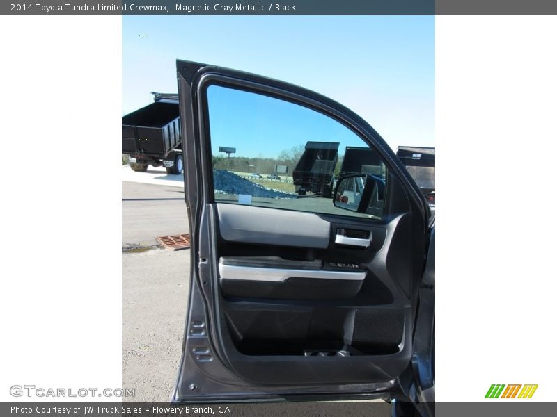 Magnetic Gray Metallic / Black 2014 Toyota Tundra Limited Crewmax