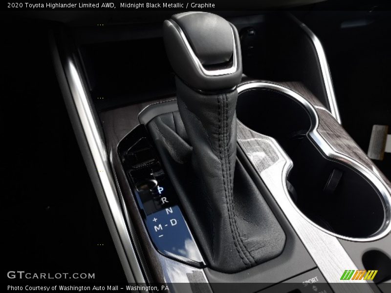 Midnight Black Metallic / Graphite 2020 Toyota Highlander Limited AWD