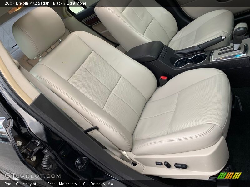 Black / Light Stone 2007 Lincoln MKZ Sedan