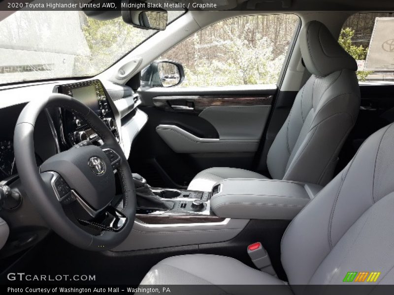 Midnight Black Metallic / Graphite 2020 Toyota Highlander Limited AWD