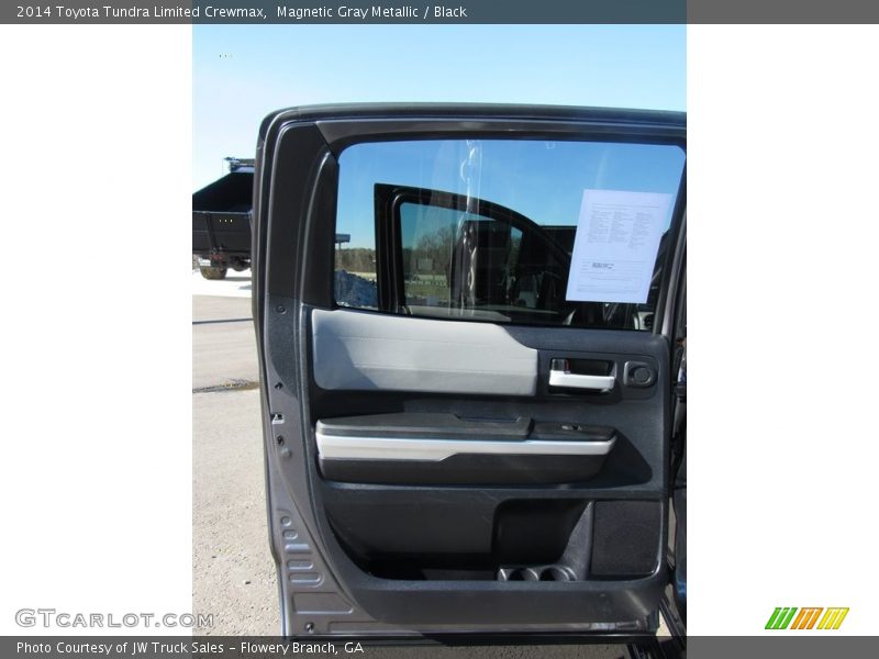 Magnetic Gray Metallic / Black 2014 Toyota Tundra Limited Crewmax