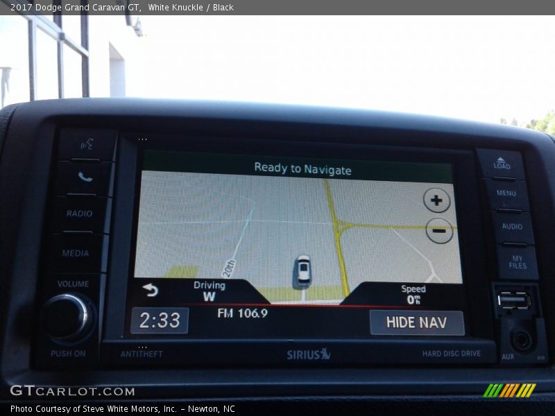 White Knuckle / Black 2017 Dodge Grand Caravan GT