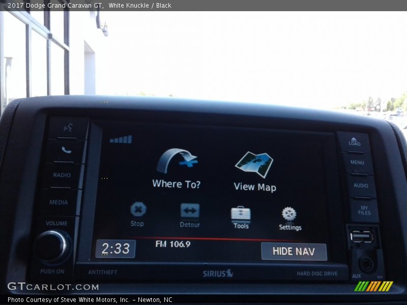 White Knuckle / Black 2017 Dodge Grand Caravan GT