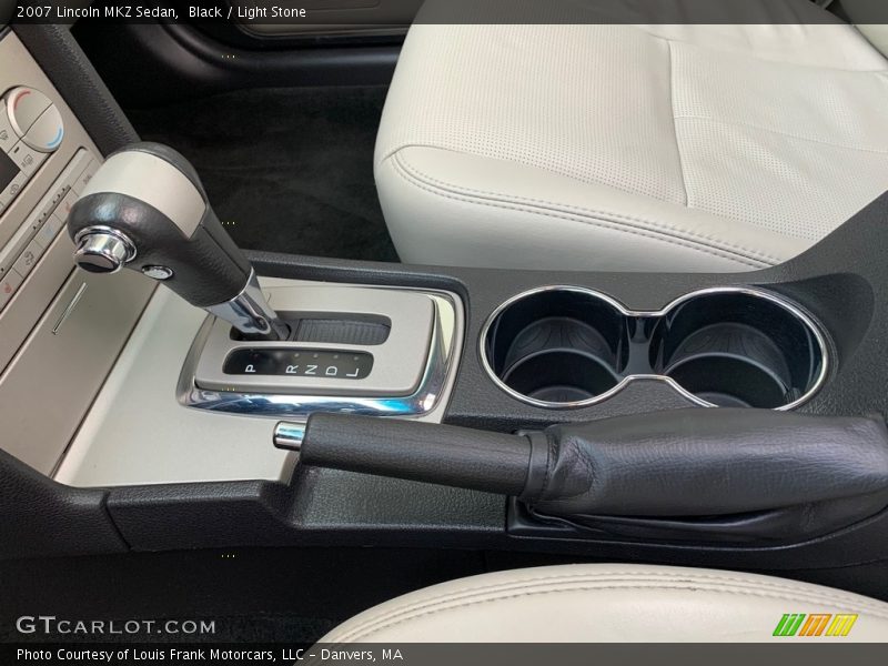 Black / Light Stone 2007 Lincoln MKZ Sedan
