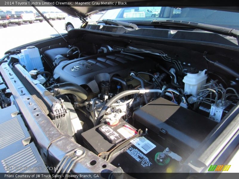 Magnetic Gray Metallic / Black 2014 Toyota Tundra Limited Crewmax
