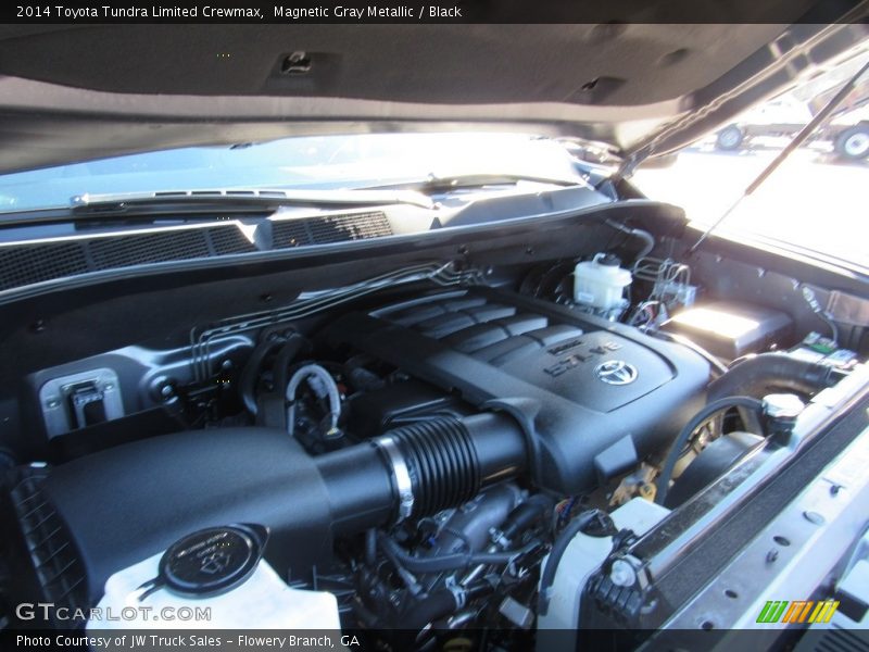 Magnetic Gray Metallic / Black 2014 Toyota Tundra Limited Crewmax