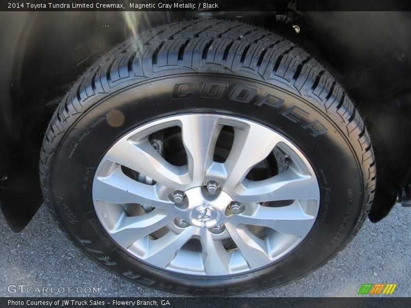 Magnetic Gray Metallic / Black 2014 Toyota Tundra Limited Crewmax