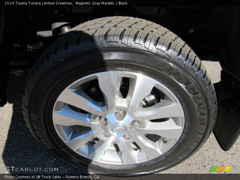 Magnetic Gray Metallic / Black 2014 Toyota Tundra Limited Crewmax