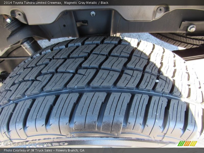 Magnetic Gray Metallic / Black 2014 Toyota Tundra Limited Crewmax