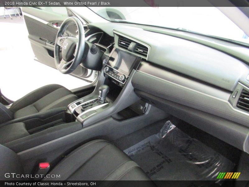  2018 Civic EX-T Sedan Black Interior