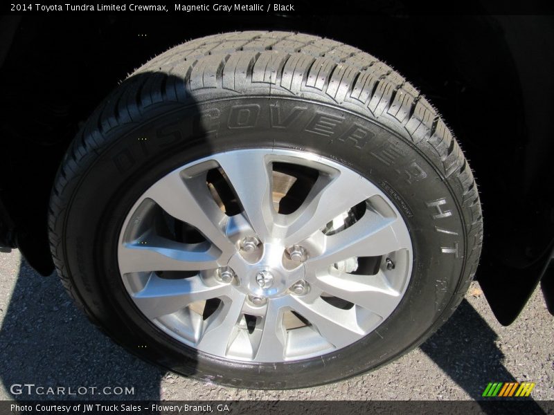 Magnetic Gray Metallic / Black 2014 Toyota Tundra Limited Crewmax
