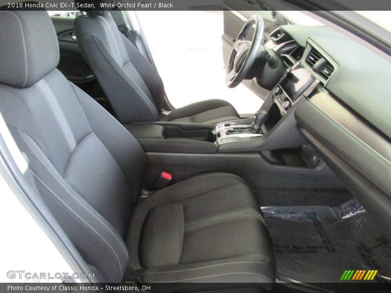 Front Seat of 2018 Civic EX-T Sedan