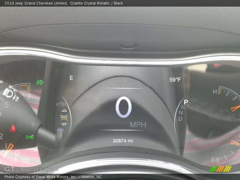 Granite Crystal Metallic / Black 2019 Jeep Grand Cherokee Limited