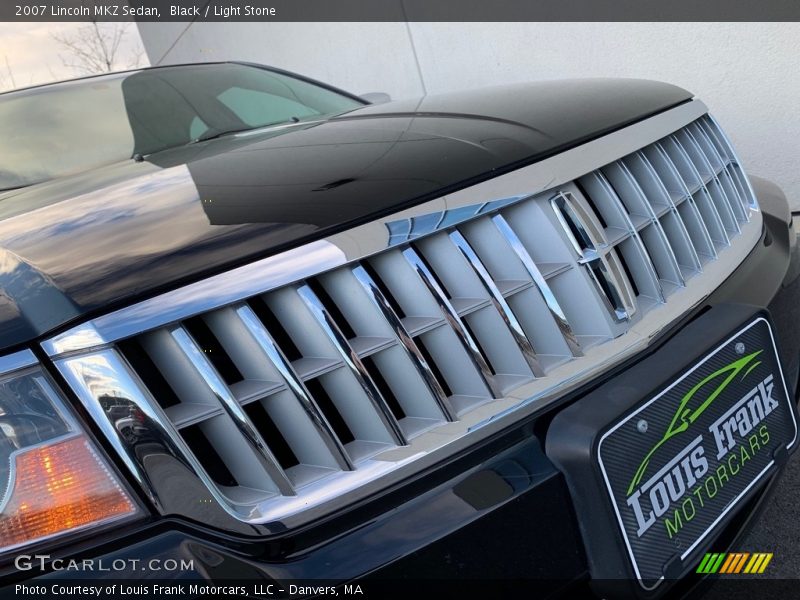 Black / Light Stone 2007 Lincoln MKZ Sedan