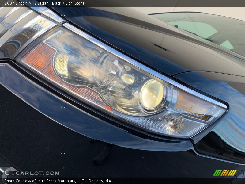 Black / Light Stone 2007 Lincoln MKZ Sedan