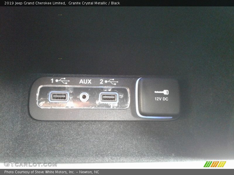 Granite Crystal Metallic / Black 2019 Jeep Grand Cherokee Limited