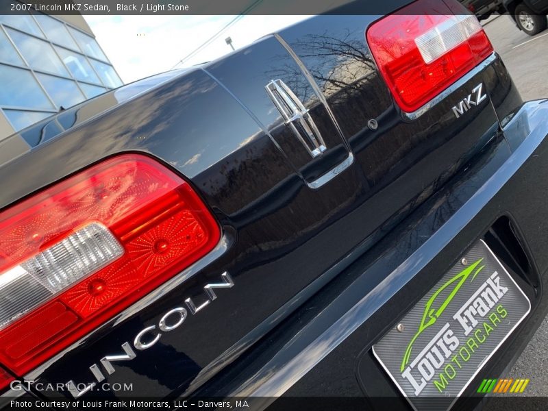 Black / Light Stone 2007 Lincoln MKZ Sedan