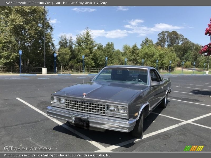  1987 El Camino Conquista Medium Gray Metallic
