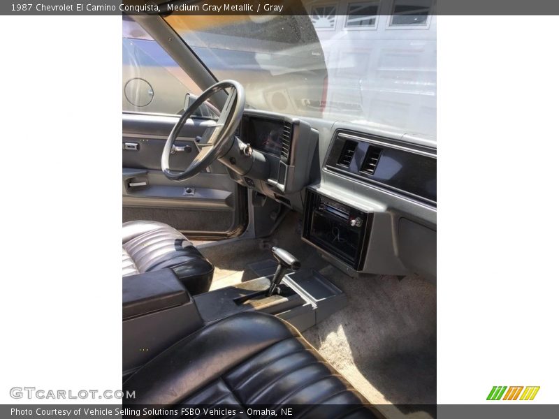 Dashboard of 1987 El Camino Conquista