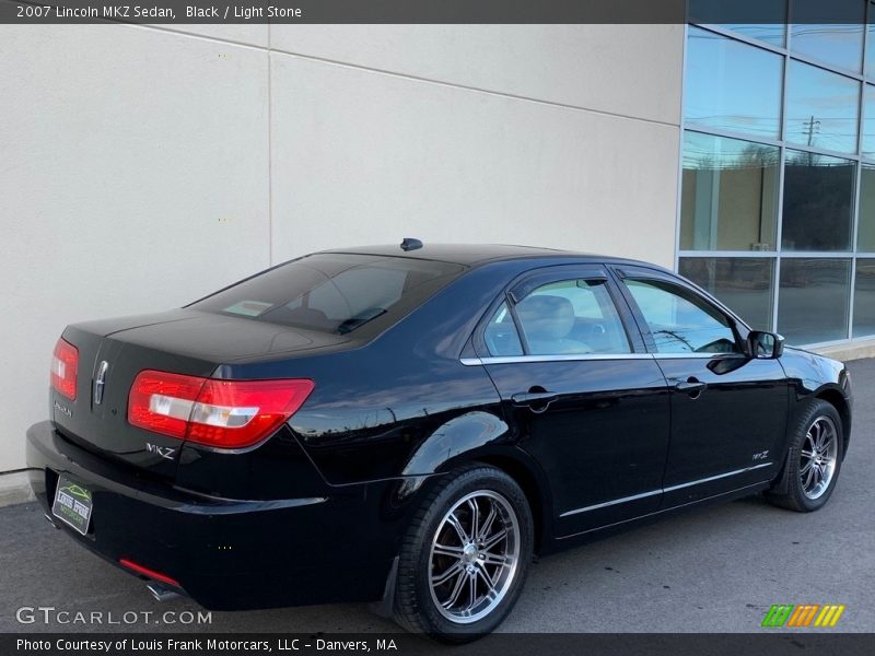 Black / Light Stone 2007 Lincoln MKZ Sedan