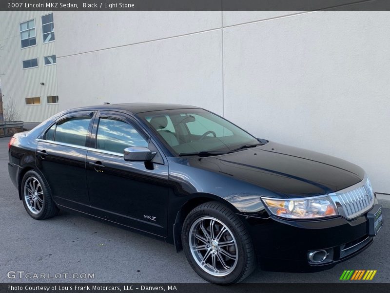 Black / Light Stone 2007 Lincoln MKZ Sedan