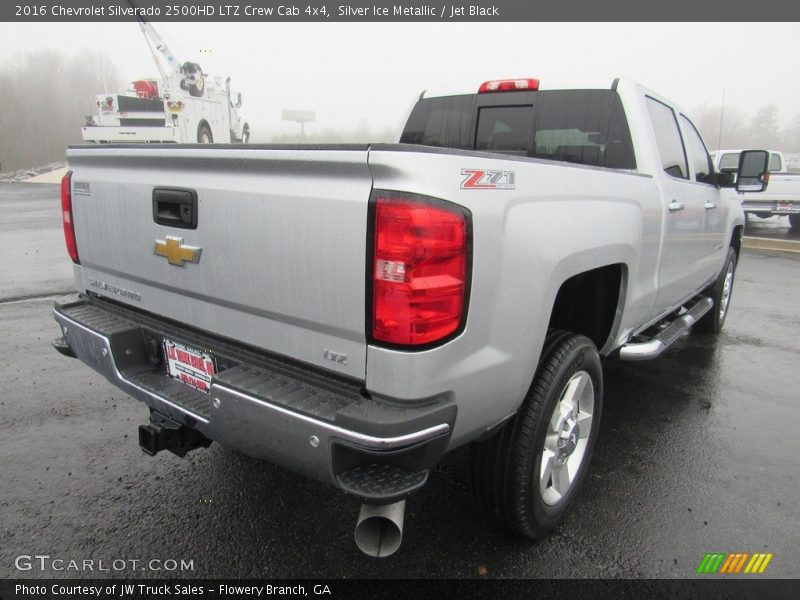 Silver Ice Metallic / Jet Black 2016 Chevrolet Silverado 2500HD LTZ Crew Cab 4x4