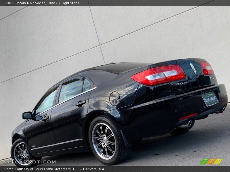 Black / Light Stone 2007 Lincoln MKZ Sedan