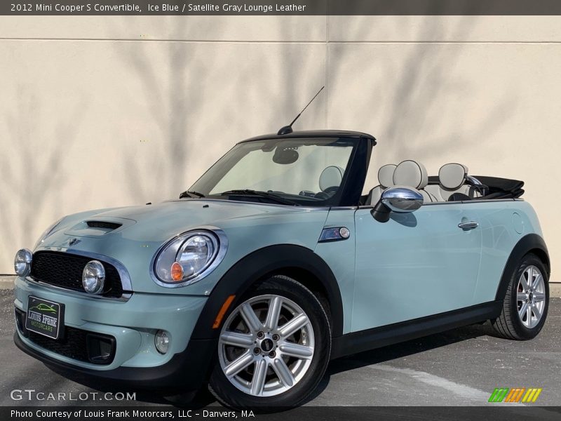 Front 3/4 View of 2012 Cooper S Convertible