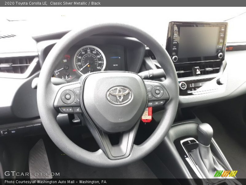 Classic Silver Metallic / Black 2020 Toyota Corolla LE