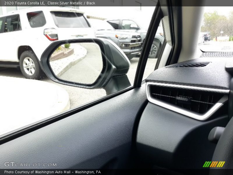 Classic Silver Metallic / Black 2020 Toyota Corolla LE