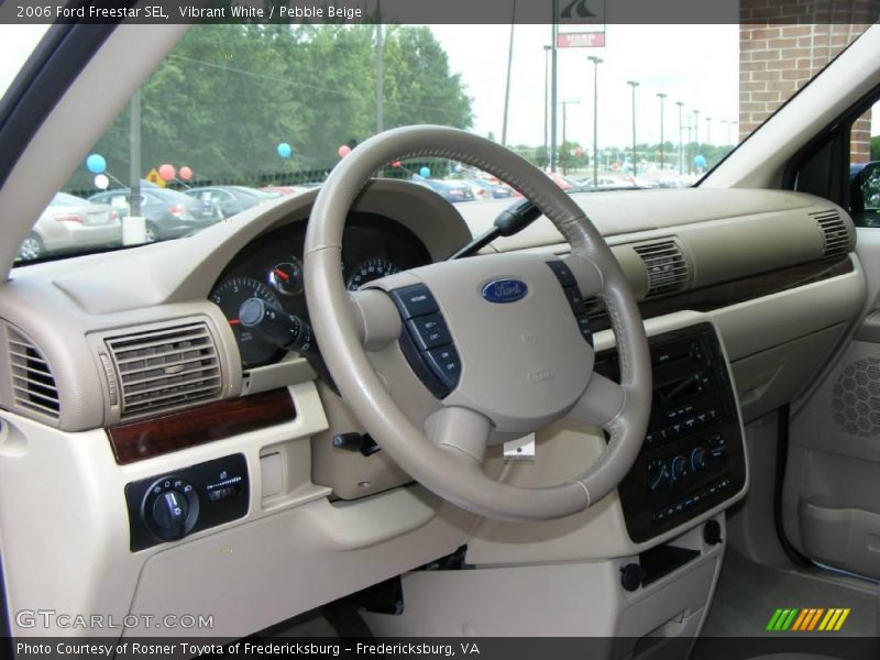 Vibrant White / Pebble Beige 2006 Ford Freestar SEL