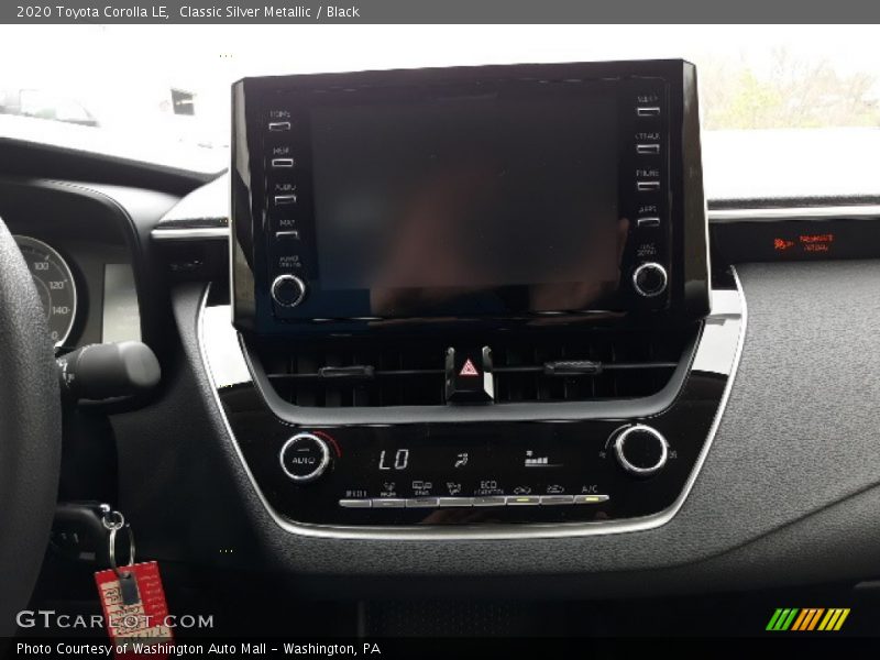 Classic Silver Metallic / Black 2020 Toyota Corolla LE