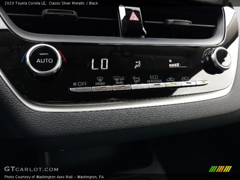 Classic Silver Metallic / Black 2020 Toyota Corolla LE