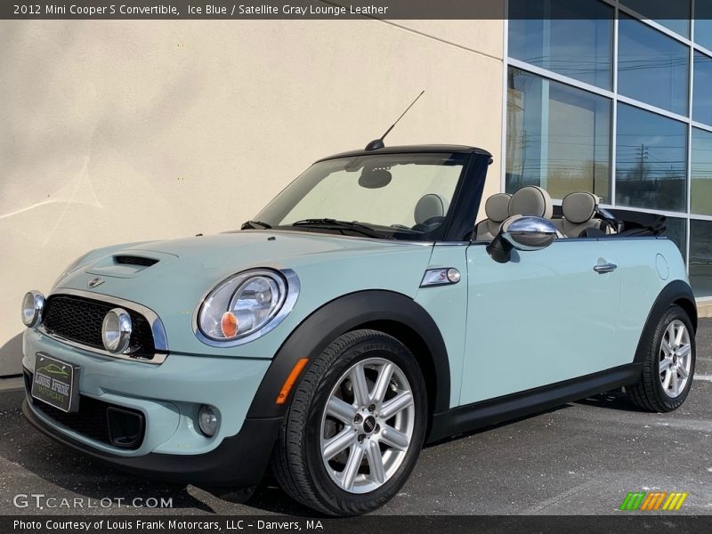  2012 Cooper S Convertible Ice Blue