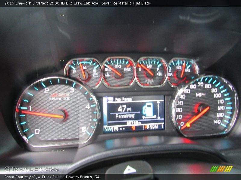  2016 Silverado 2500HD LTZ Crew Cab 4x4 LTZ Crew Cab 4x4 Gauges