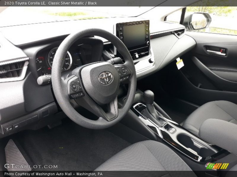 Classic Silver Metallic / Black 2020 Toyota Corolla LE