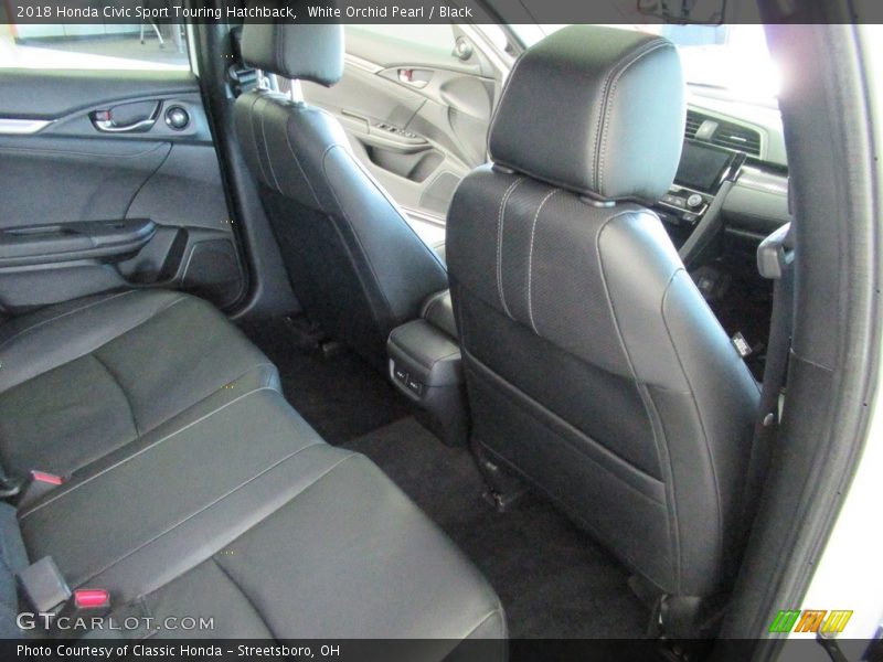Rear Seat of 2018 Civic Sport Touring Hatchback