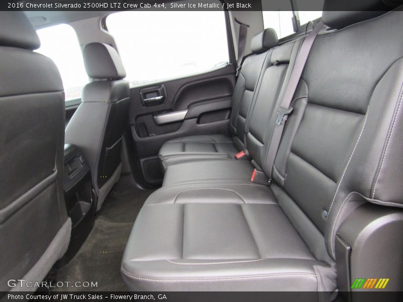 Silver Ice Metallic / Jet Black 2016 Chevrolet Silverado 2500HD LTZ Crew Cab 4x4