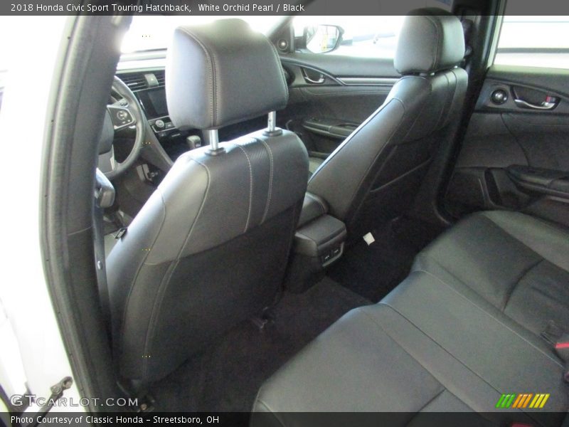 Rear Seat of 2018 Civic Sport Touring Hatchback