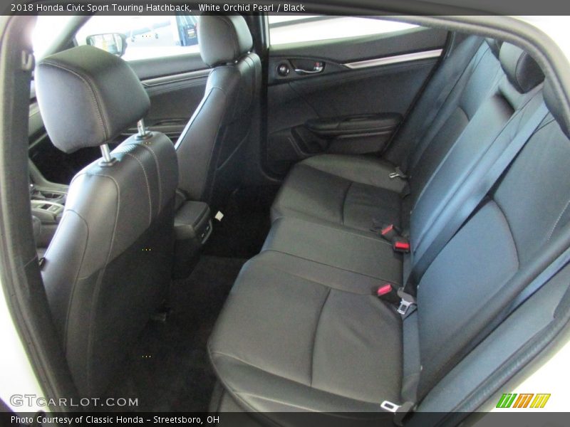 Rear Seat of 2018 Civic Sport Touring Hatchback
