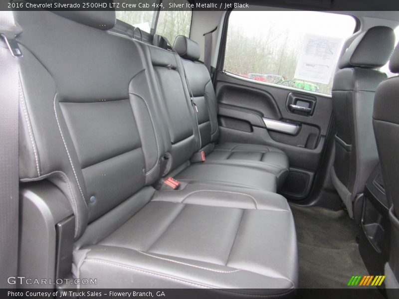 Rear Seat of 2016 Silverado 2500HD LTZ Crew Cab 4x4