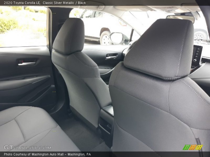 Classic Silver Metallic / Black 2020 Toyota Corolla LE
