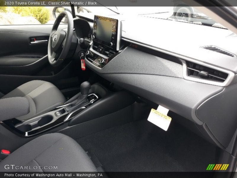 Classic Silver Metallic / Black 2020 Toyota Corolla LE